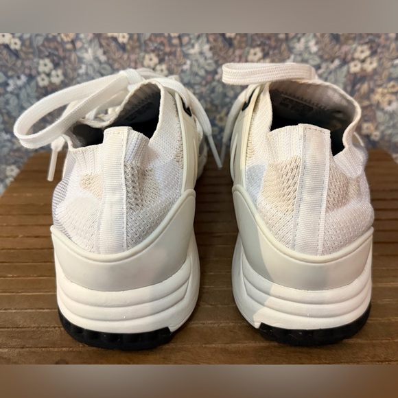adidas White and Cream Athletic Shoes - Picture 4 of 7